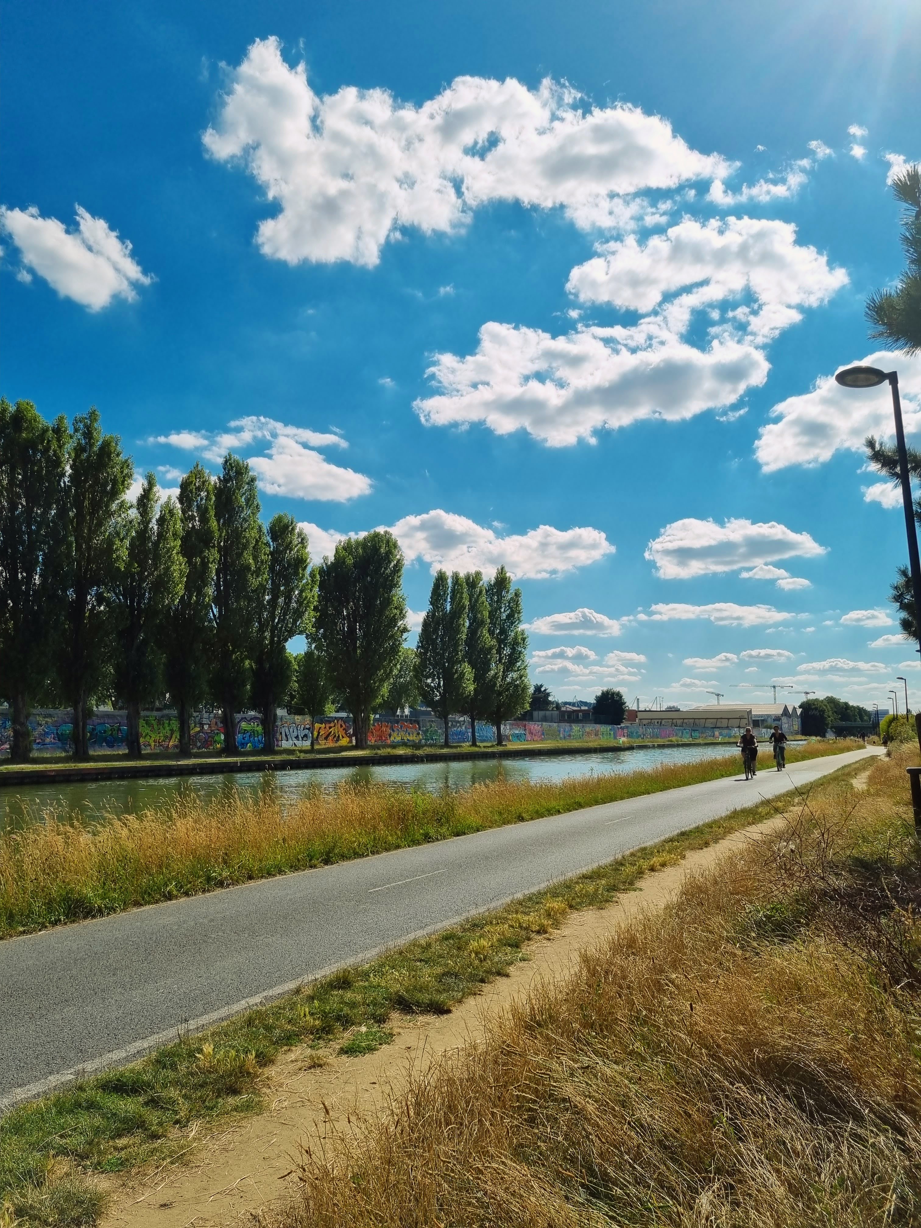 photo d'un paysage sur la seine